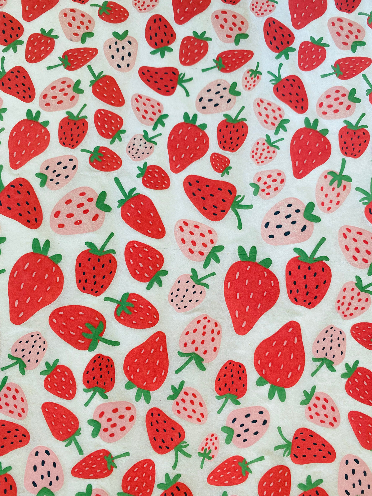 Strawberries - Underglaze Transfer Sheet