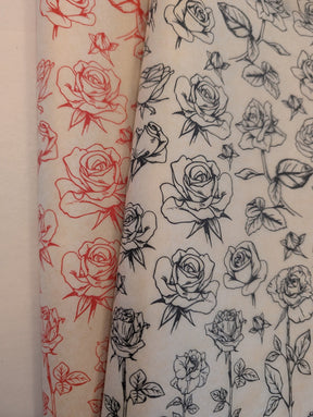 Long Stem Roses - Underglaze Transfer Sheet
