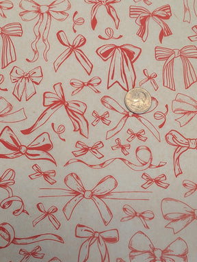 Bows - Underglaze Transfer Sheet