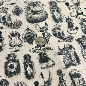Monsters - Underglaze Transfer Sheet
