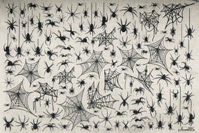 Spiders - Underglaze Transfer Sheet
