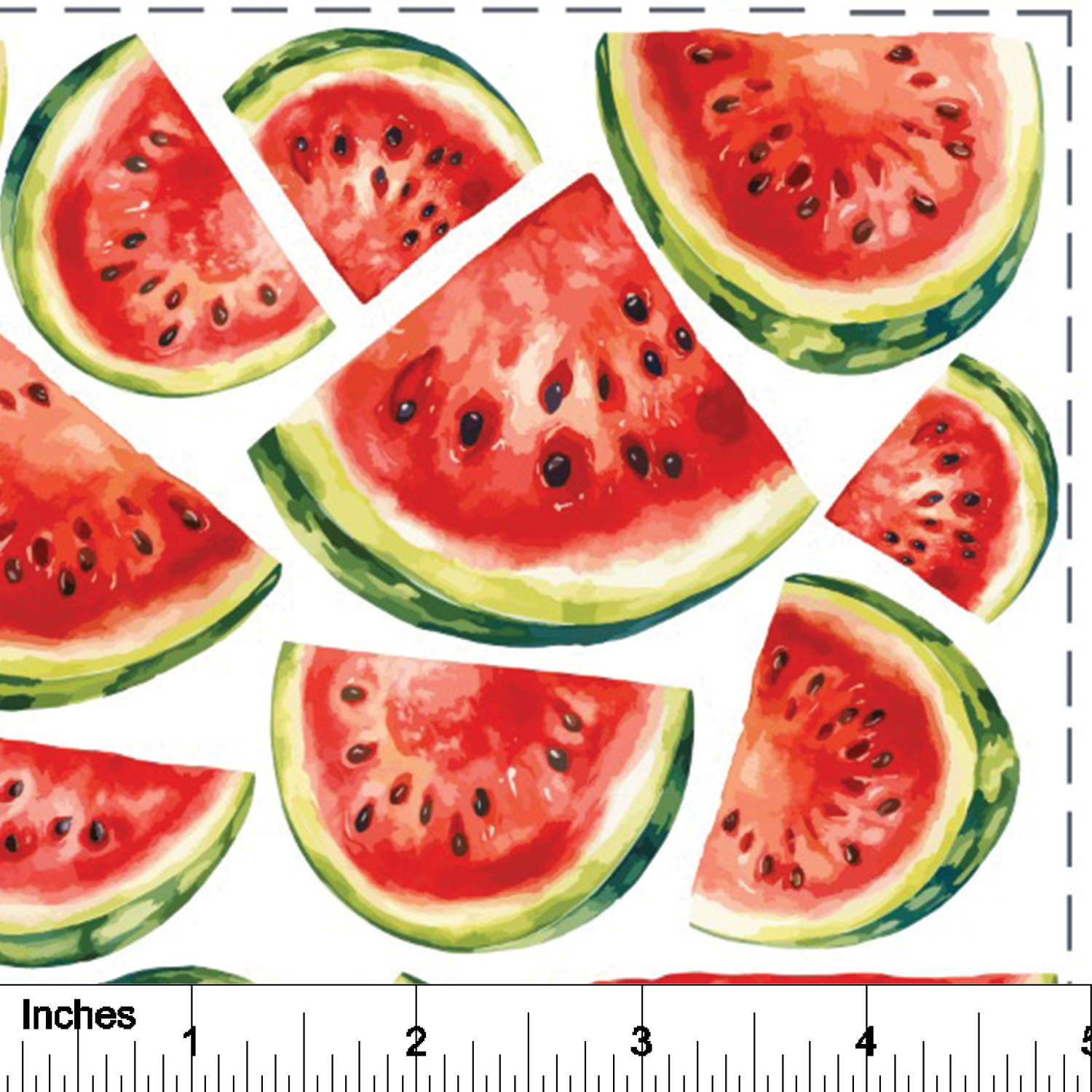 Watermelon - Overglaze Decal Sheet