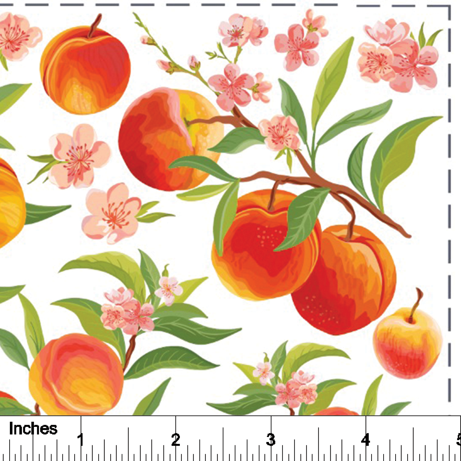 Peaches - Overglaze Decal Sheet