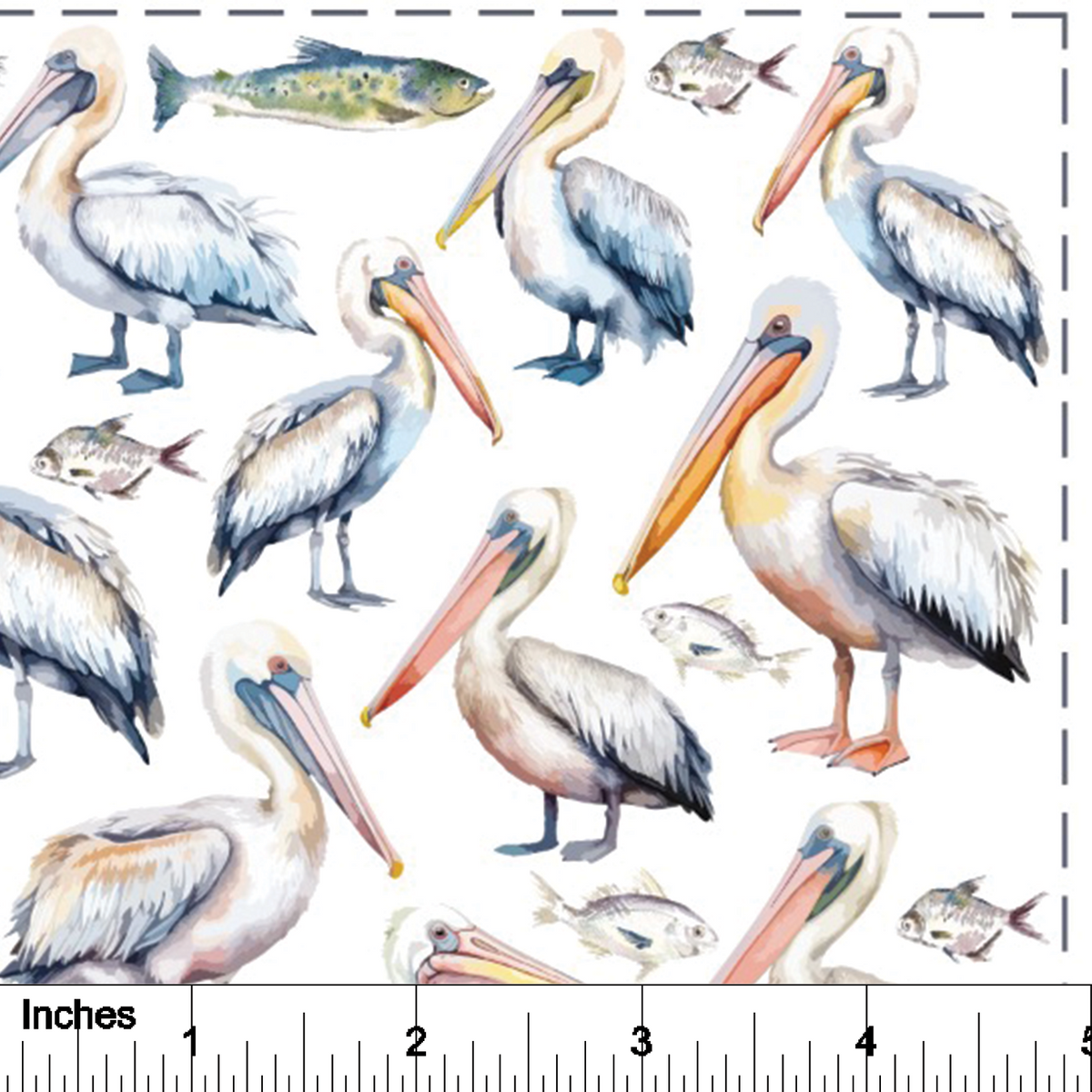 Pelicans - Overglaze Decal Sheet