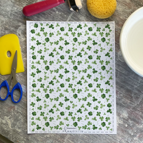 Shamrocks 2 - Overglaze Decal Sheet