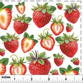 Strawberries - Overglaze Decal Sheet