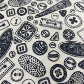 Buttons - Underglaze Transfer Sheet