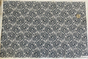 Floral Lace - Underglaze Transfer Sheet - You Choose Color