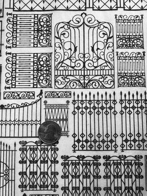 Gates - Underglaze Transfer Sheet - Black