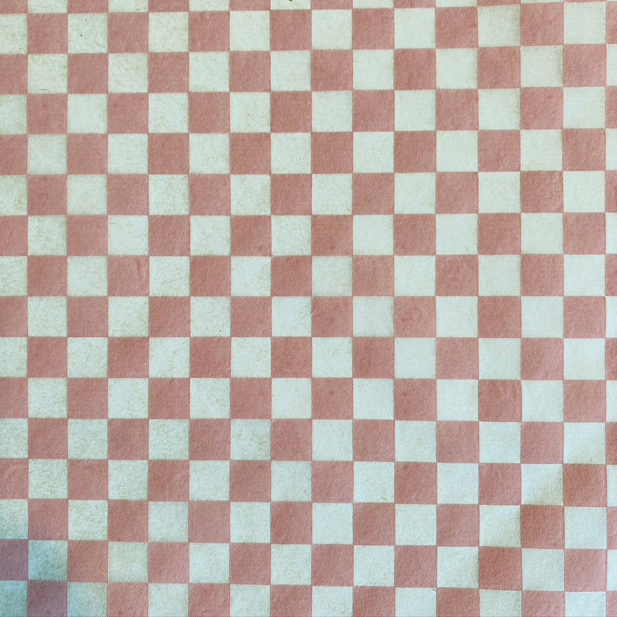 Checkerboard - Underglaze Transfer Sheet - You Choose Color