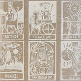 Tarot Cards - Underglaze Transfer Sheet