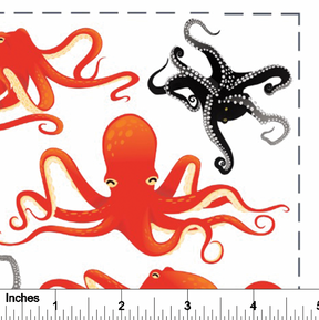 Octopus - Overglaze Decal Sheet