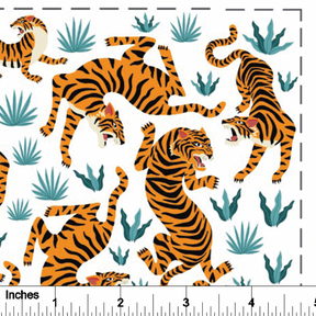 Tigers - Overglaze Decal Sheet