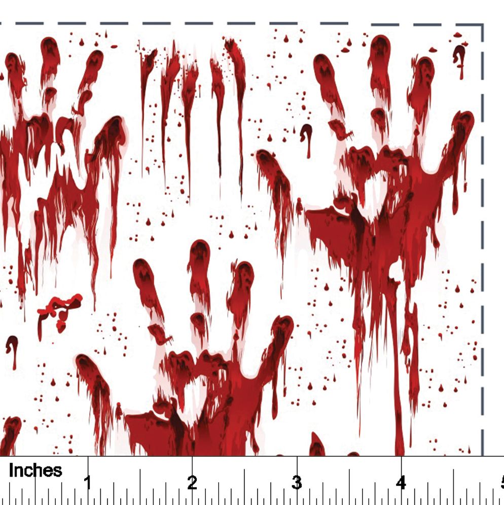 Bloody Hands - Overglaze Decal Sheet