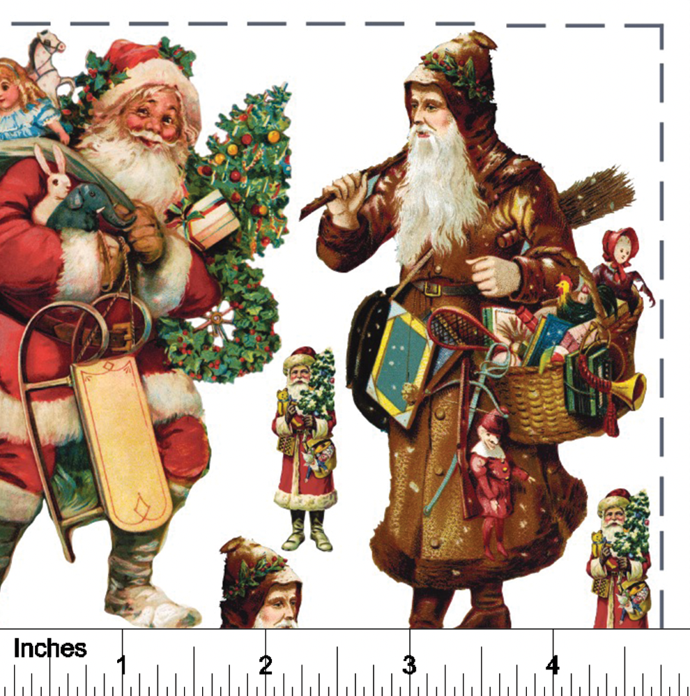 Saint Nicholas - Overglaze Decal Sheet