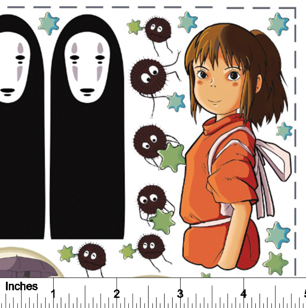 Ghibli 1 - Overglaze Decal Sheet - FOR PERSONAL USE ONLY