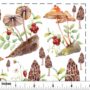 Mushroom Woodland - Overglaze Decal Sheet