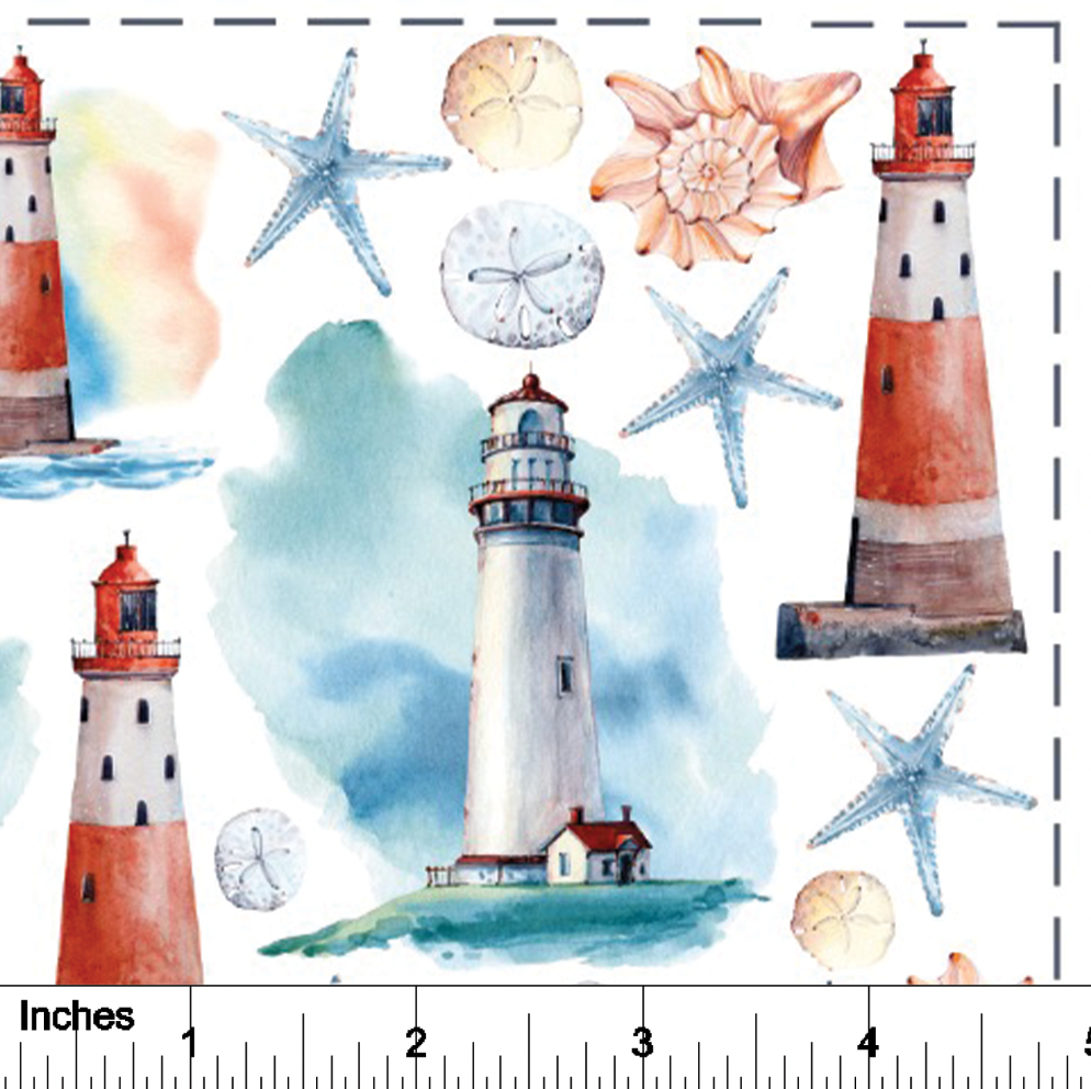 Lighthouse - Overglaze Decal Sheet