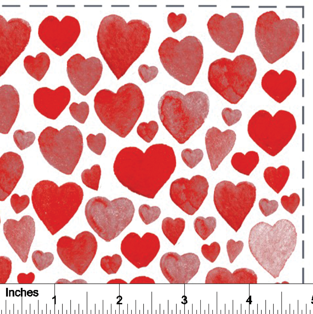 Tree of Hearts - Overglaze Decal Sheet